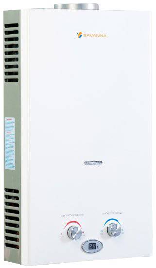 Газовая колонка Savanna ВПГ 18 (белая)