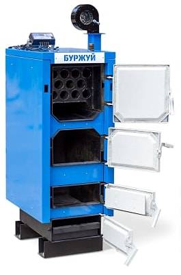 Твердопаливний котел Буржуй Delux ДГ-30