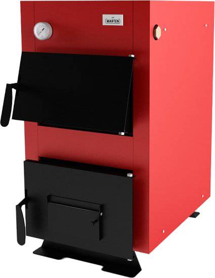 Твердотопливный котел Marten Base MB-15